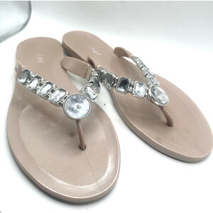 Holster Jelly Love sandals size 9
Beige Thong jeweled